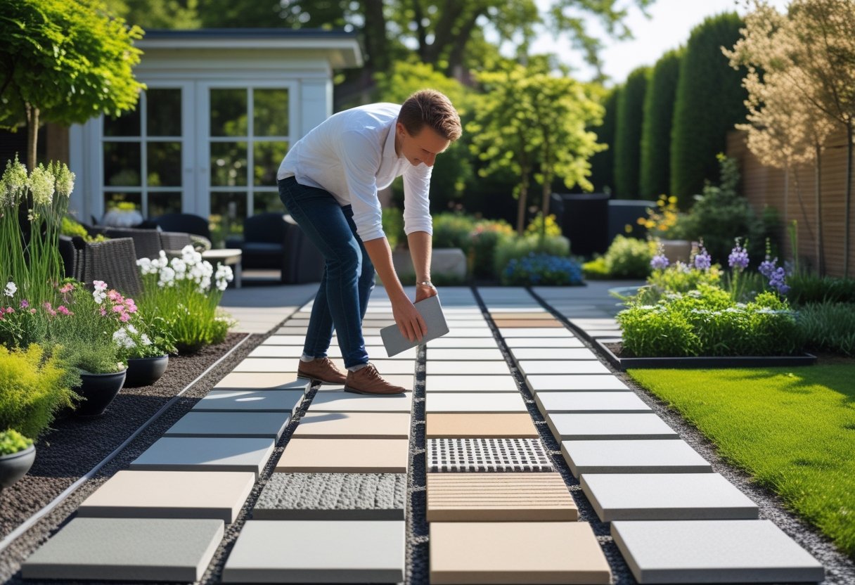 Sådan vælger du de rette soldaterfliser til din have